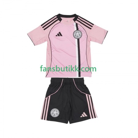 Fotballdrakt Leicester City Barn Tredjetrøye 2025-2026 Kortermet